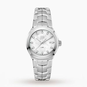 TAG HEUER Link Quartz Date Mother Of Pearl Ladies Watch
WBC1312